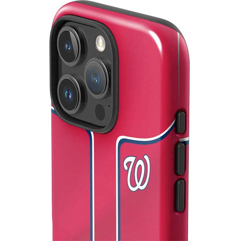 MLB Washington Nationals Alternate Jersey iPhone 16 Pro Impact Case